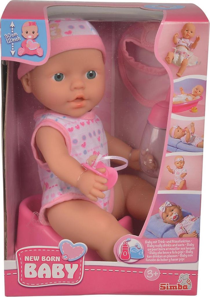New Born Baby 105037800 - Entzückendes Baby-Set, 2-sort. Produktbild 