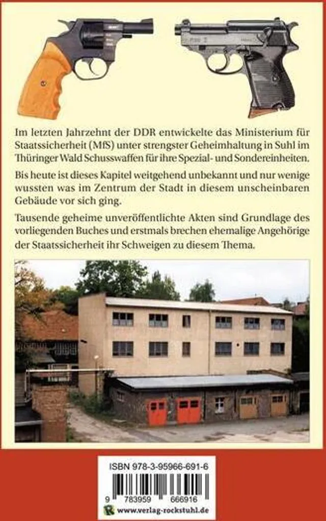 Tout savoir sur les Armes de la Stasi en RDA - Die geheime Waffenproduktion