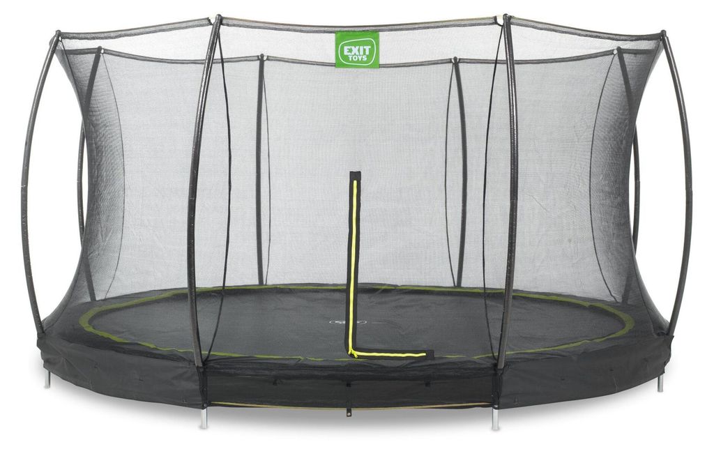 Trampolino EXIT Silhouette ø366 cm, con rete di sicurezza, Immagine del prodotto 