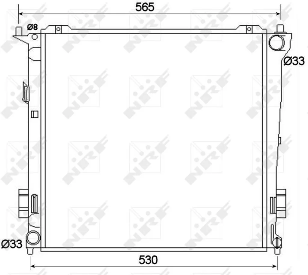 Radiateur NRF 53109 en Aluminium - Refroidissement Performance i30 FD