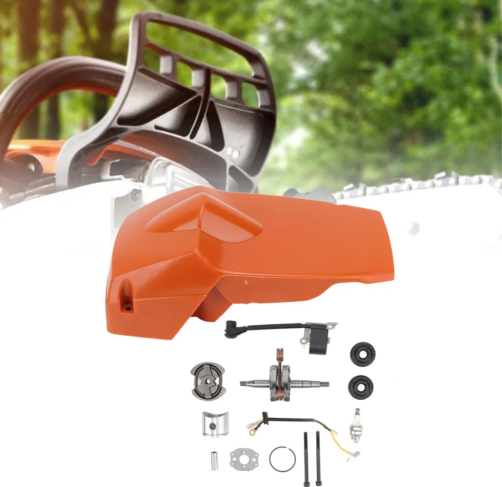 Kit vilebrequin renforcé et cache piston durable pour Husqvarna 142 - 11