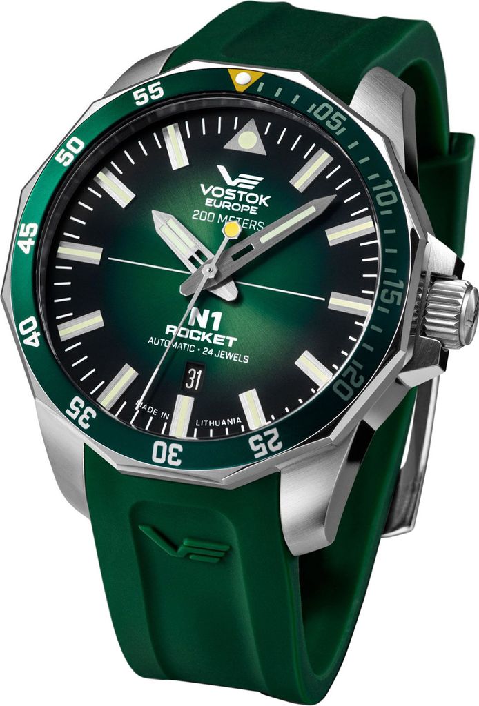 Montre verte Vostok Europe NH35A-225A710 Image du produit 