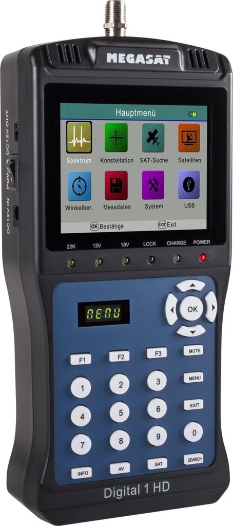 MegaSat SAT Messgrät Digital 1 HD Produktbild