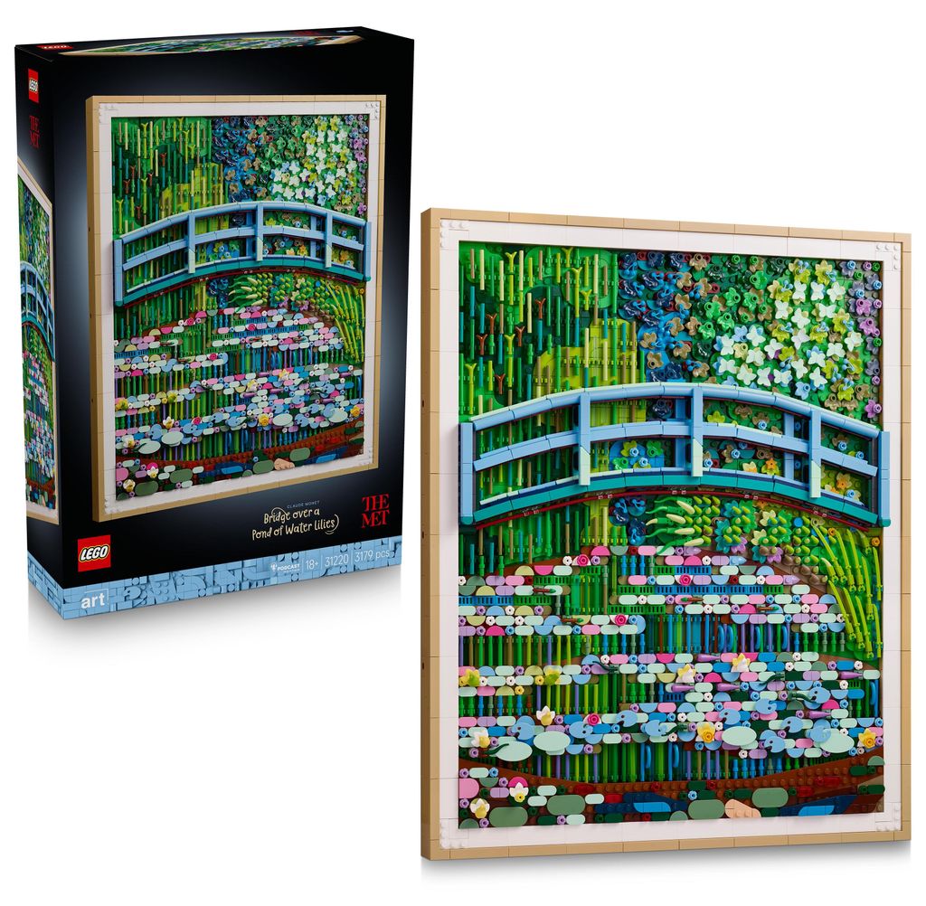 LEGO ART Claude Monet - Die Brücke über den Seerosenteich - Produktbild 
