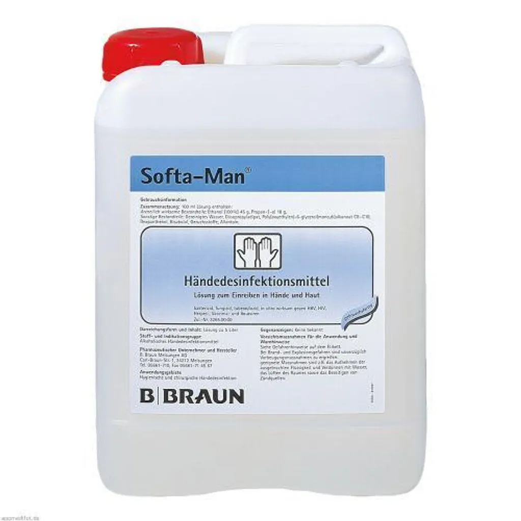 Softa-Man 5L B. Braun | Il Disinfettante che si prende cura di Te