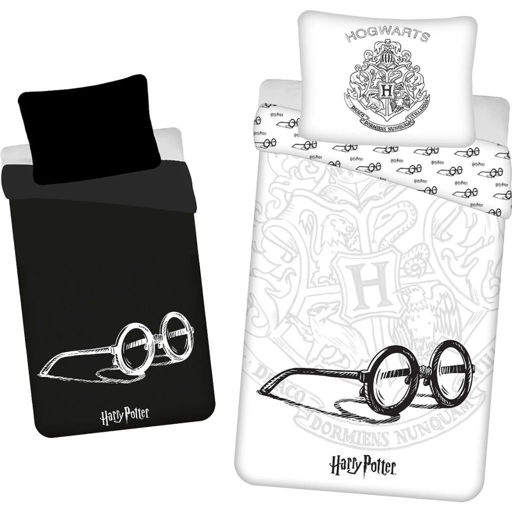 Harry Potter Dekbedovertrek Glasses glow in the dark - 140 Productafbeelding 