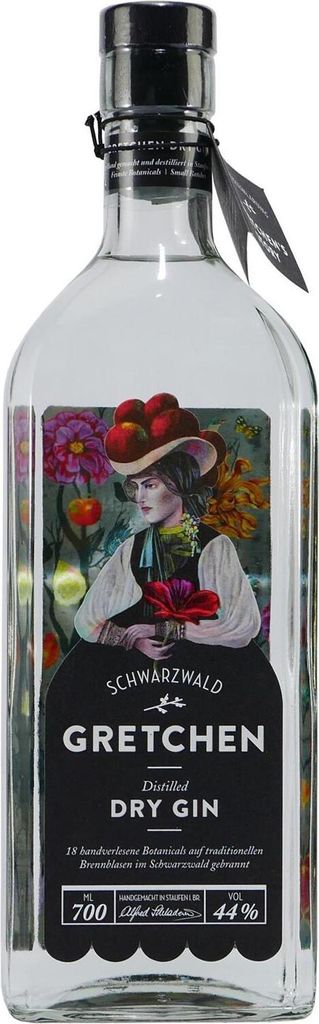 GRETCHEN Gin secco distillato, 44% vol. 0,7 l Immagine del prodotto 