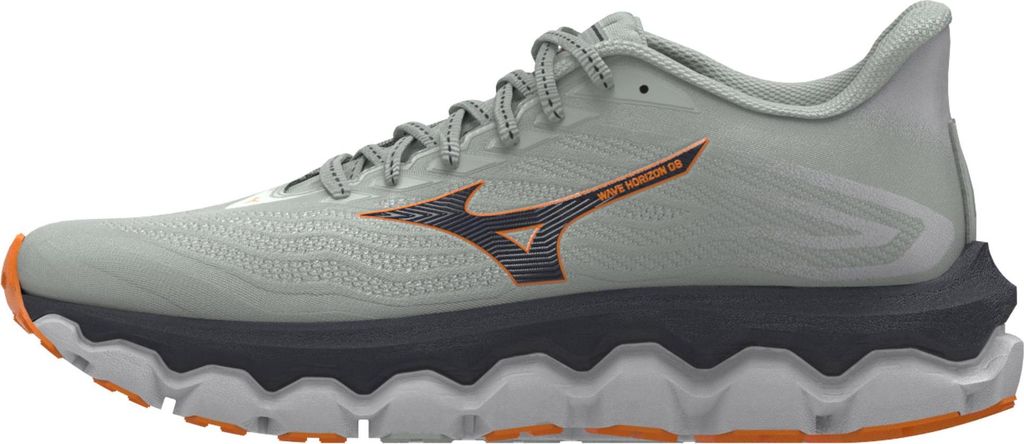 Mizuno Wave Horizon 8 - mercury/baritone blue/tangelo, Größe:42