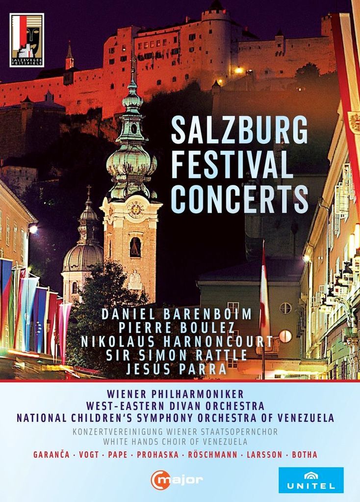 Barenboim/Harnoncourt/Rattle/Boulez: Salzburg Festival Produktbild 