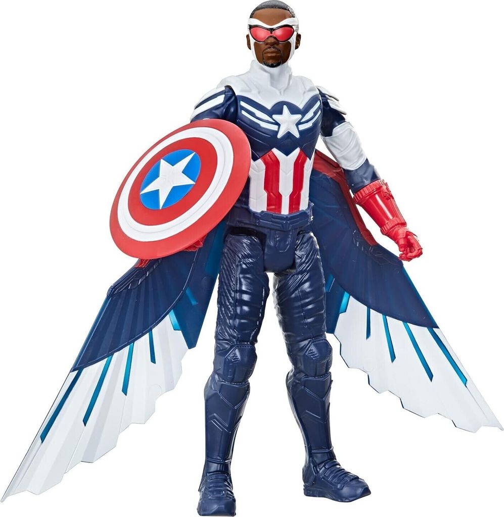 Hasbro Marvel Titan Hero Kapitn Amerika Sam Wilson 30 cm Obrázok produktu 