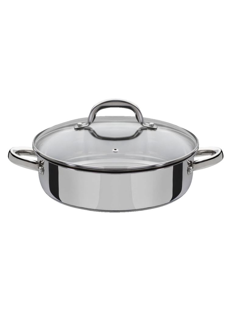 GSW Servierpfanne Montreal mit Glasdeckel 24cm