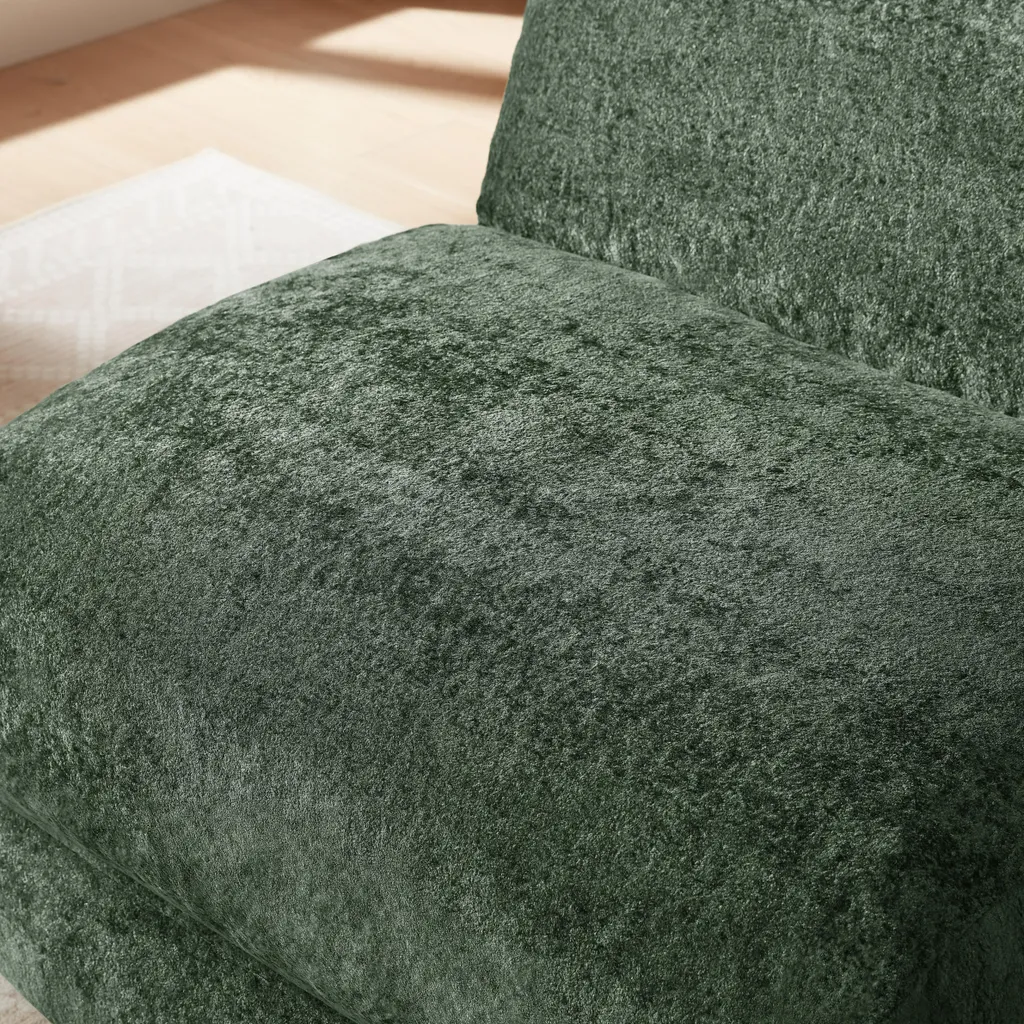 Fauteuil convertible vert sapin modulable et design - Collection Olympe - 10