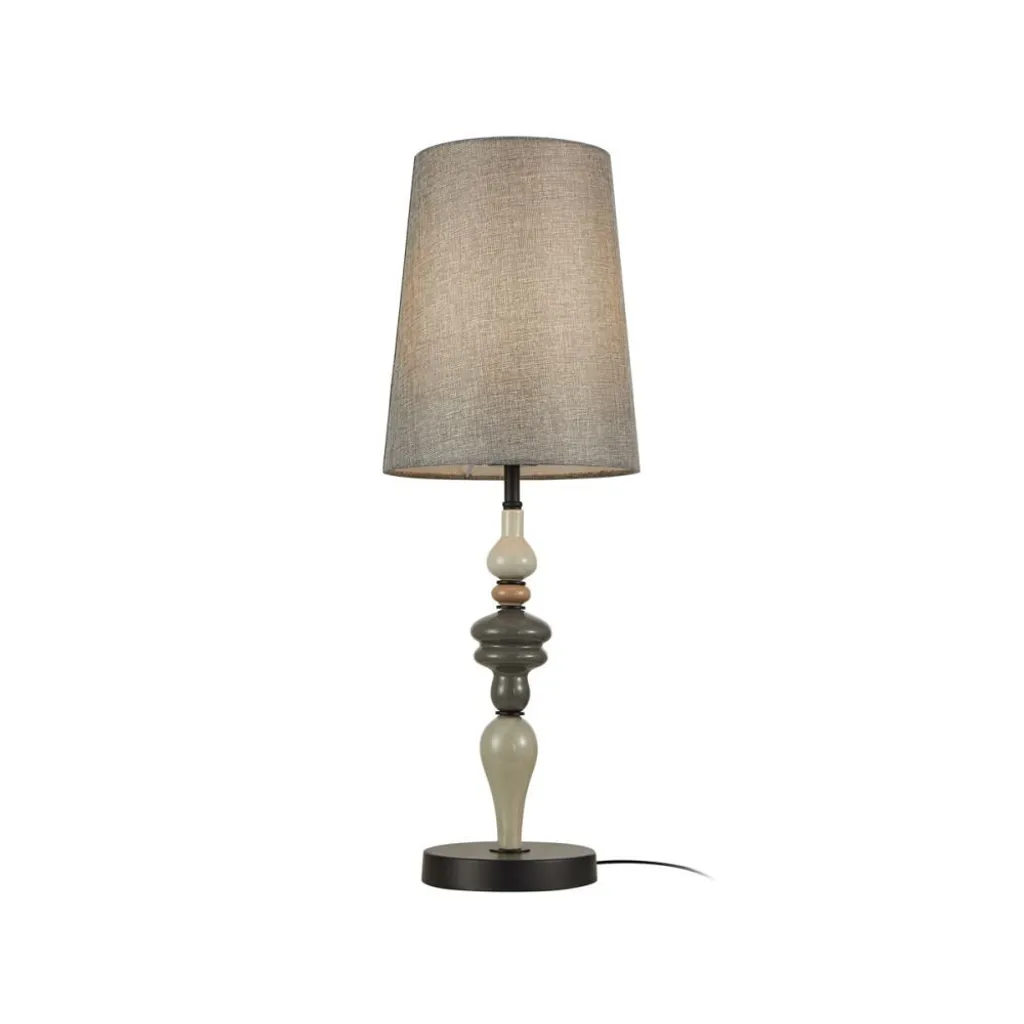 Lampe de chevet métal noir TB-22374A-BK Italux NEROM - Moderne