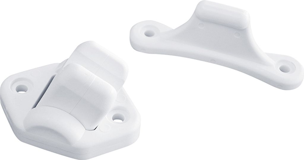 OCS Türfanger weiß Set 2 tlg 3 mm Unterleger Wohnwagen Wohnmobil