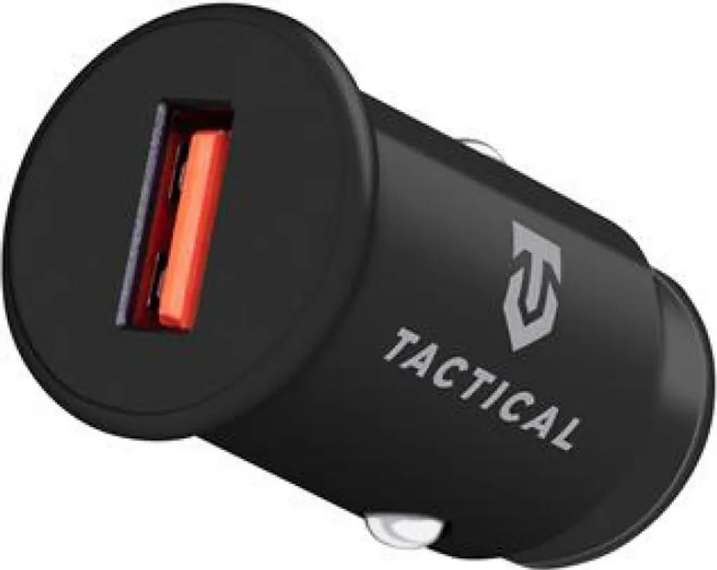 Caricatore USB Auto QC 3.0 Tattico Nero KP8461 - Offerta Negozio
