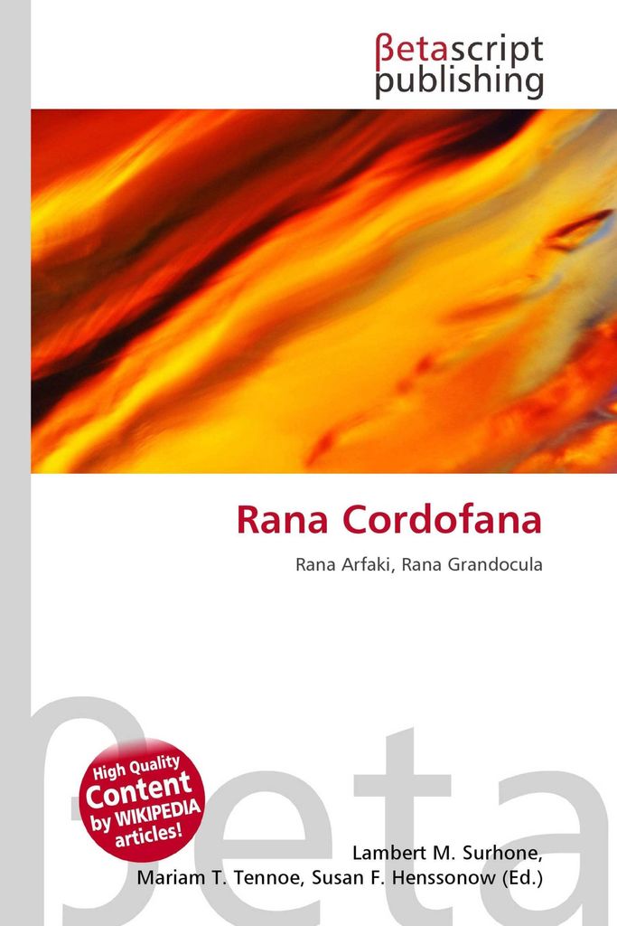 Rana Cordofana