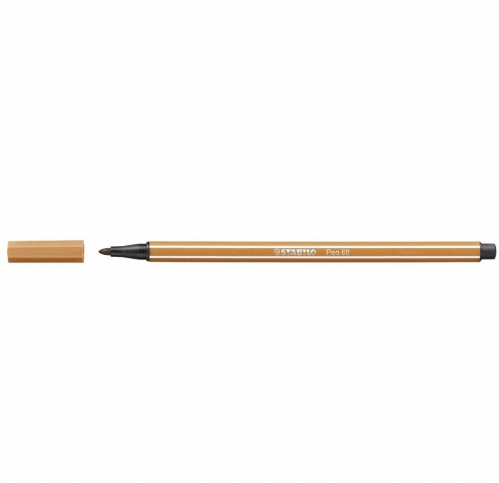 STABILO Pen 68, 1 farba/farieb, Oker, Guličkové zakončenie, Obrázok produktu 