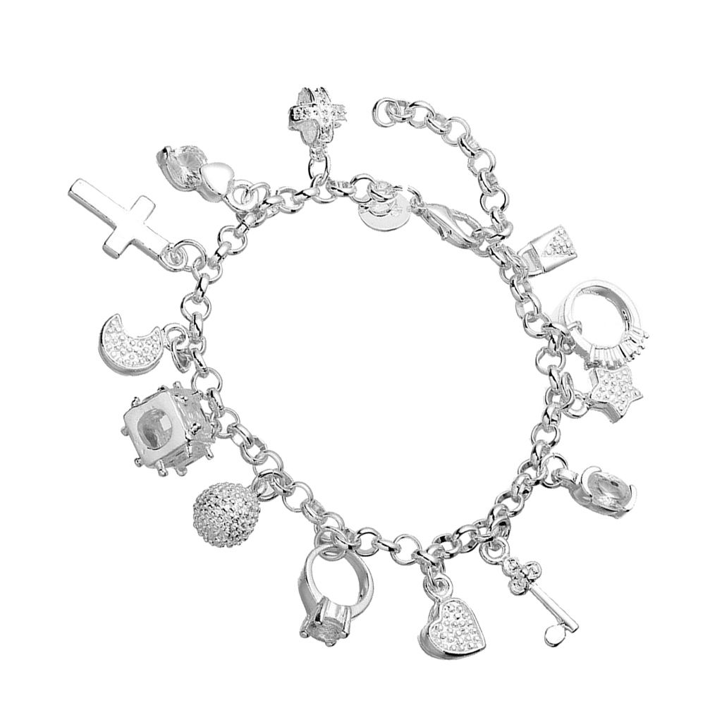 Bettelarmband 925 Silber Pl Beads Armband Charms Armband Schmuck Damen Armband