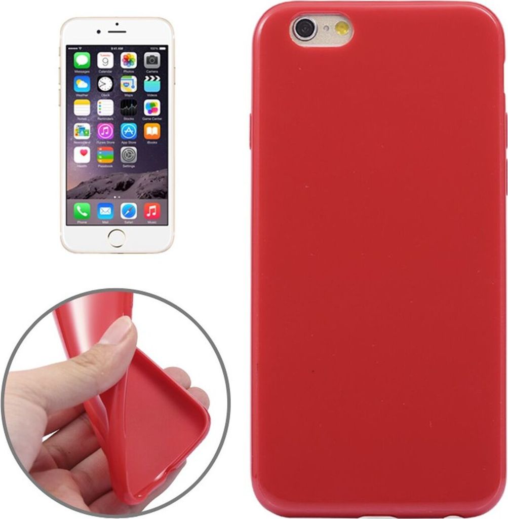 Apple iPhone 6 Plus Handy Hülle TPU Rot