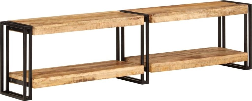 TV-Schrank 160x30x40 cm Massivholz Mango
