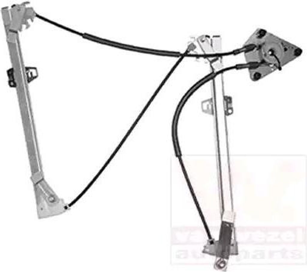 VAN WEZEL 0301263 Elektrischer Fensterheber Vorne Links für AUDI A1 Sportback (8XA, 8XF)