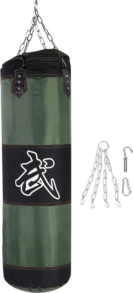 Leeres Training Boxing Hook Kick Sandsack Fight Karate Punch Punch Sands Bag