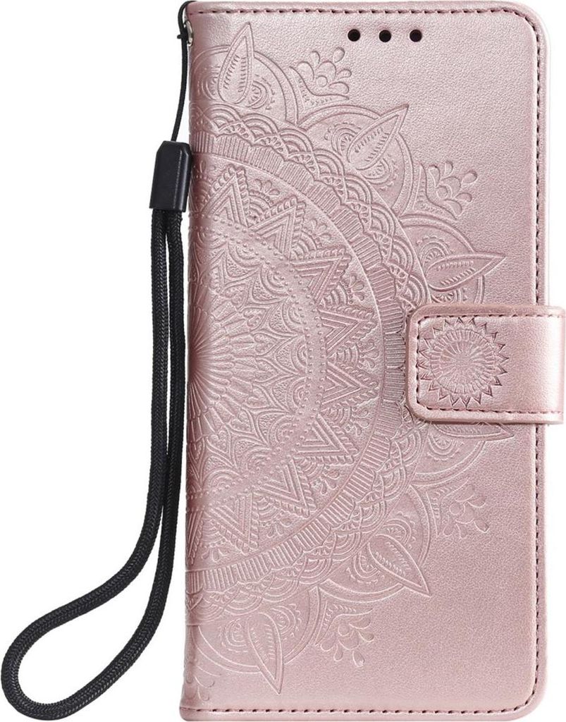 Hülle für Samsung Galaxy S21 FE Handyhülle Flip Case Cover Tasche Etui Mandala