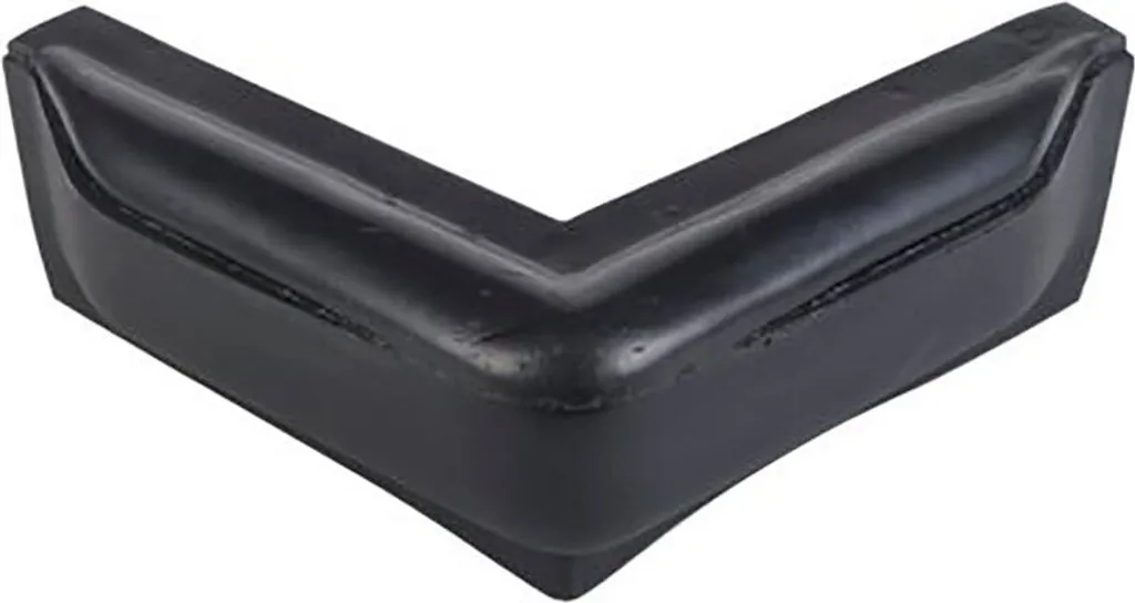 Pare-battage de Ponton d'Angle Talamex 90 Degrés Argenté 25cm