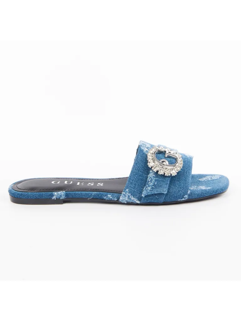Sneakers Jolly Guess avec semelle compensée - Confort et logo doré 4G