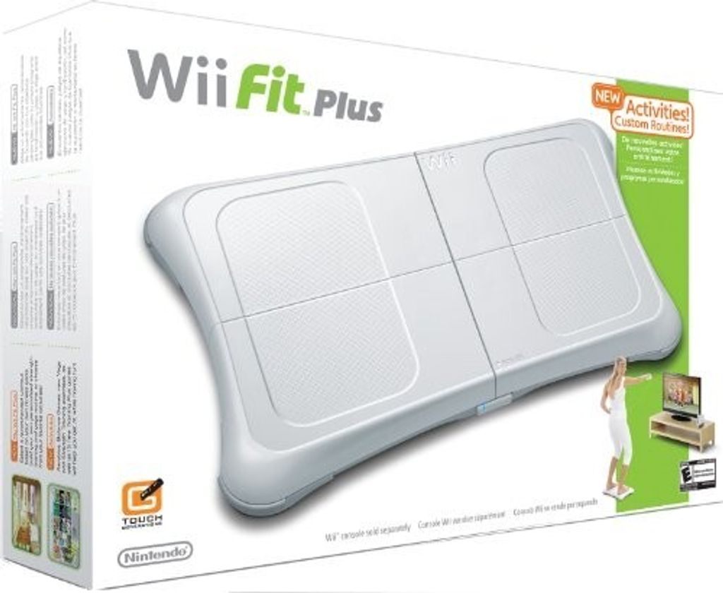 Wii Fit Plus inkl. Balance Board Spiele