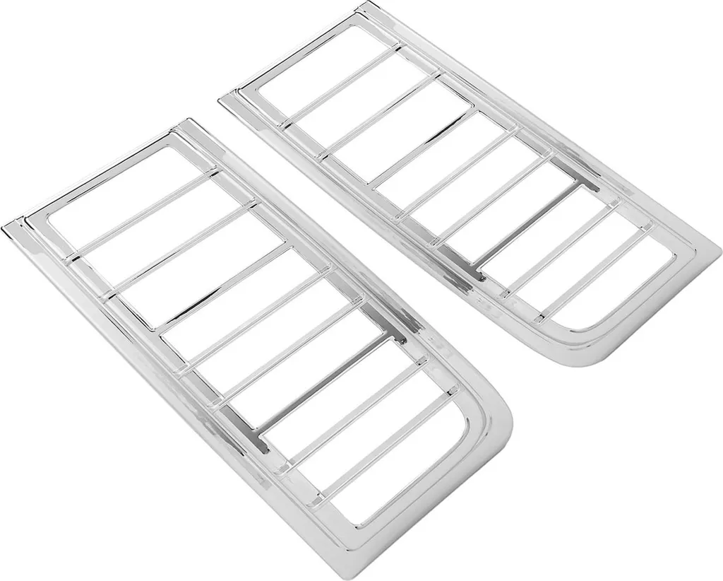 Cache-Feu Arrière pour Hummer H2 2003-2009 - Finition Chrome Brillant 2Pcs