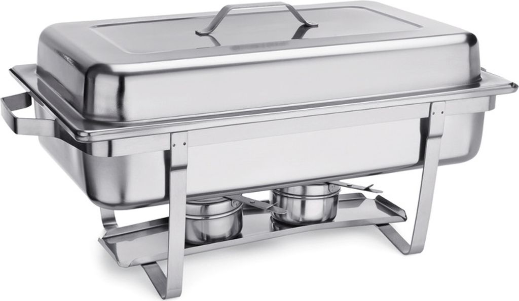 2x Chafing Dish Edelstahl GN 1/1 inkl 2 Produktbild 