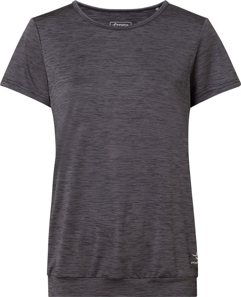 ENERGETICS Da.-T-Shirt Jewel SS W MÉLANGE/RED LIGHT MÉLANGE/RED LIGHT XXL