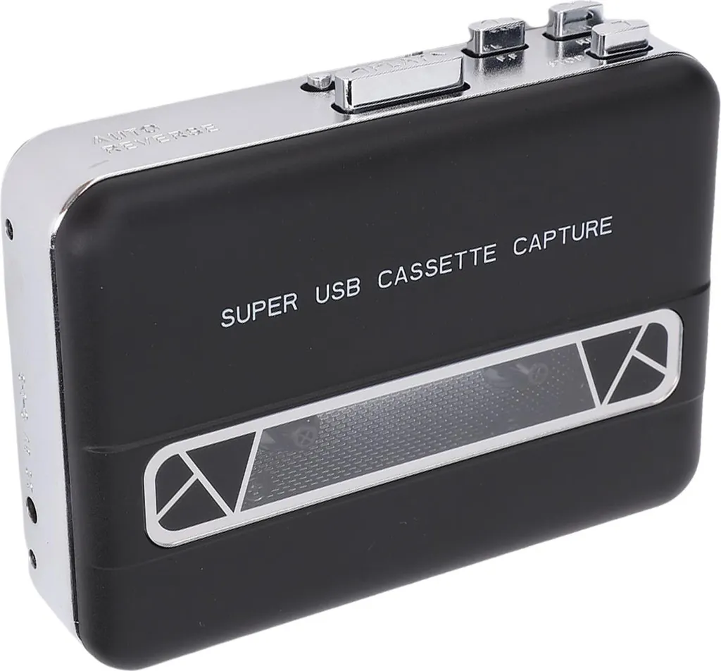 Lecteur K7 avec haut-parleur intégré et numérisation MP3 automatique