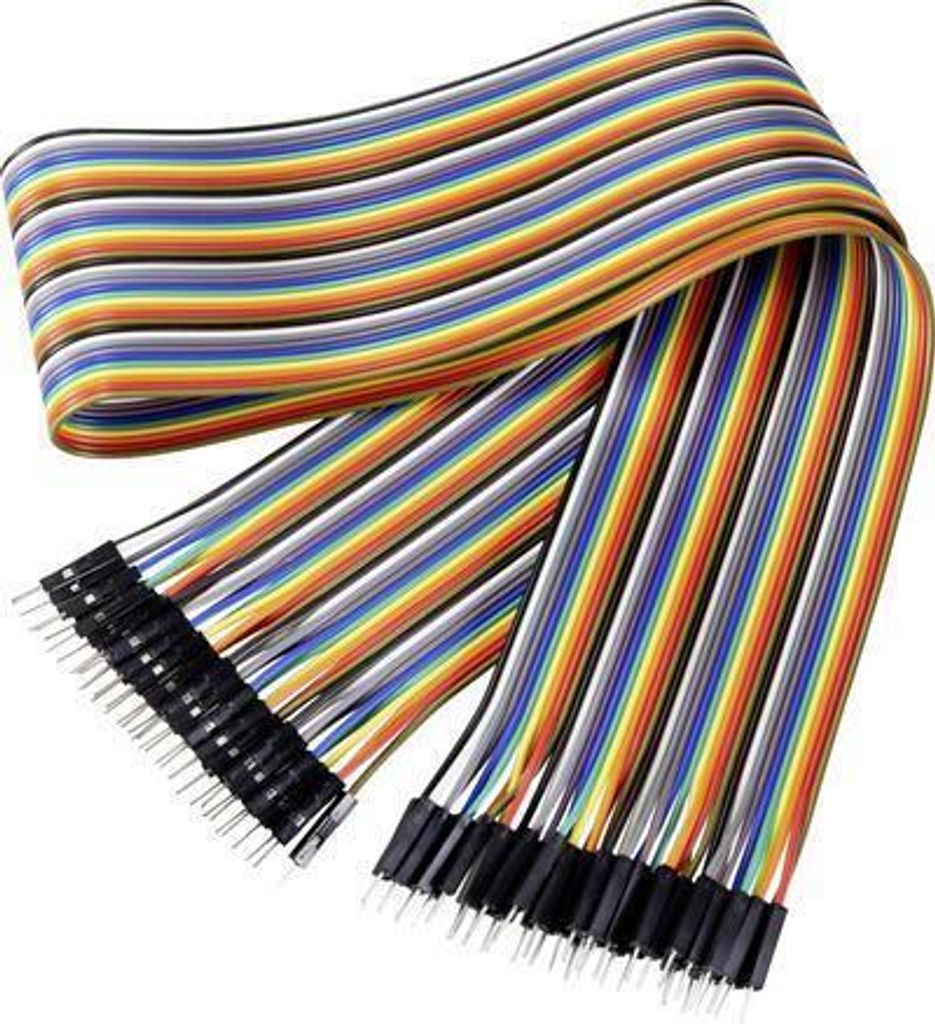 Renkforce Jumper-Kabel Arduino, Banana Pi, Raspberry Pi [40x Drahtbrücken-Stecker