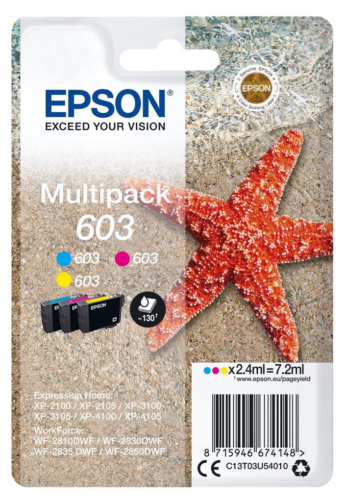 Epson Patrone MultiPack  passend zu Epson XP 2105 Produktbild 