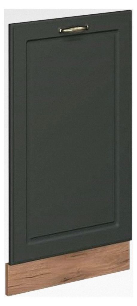 Geschirrspülblende Fame-Line, Grün-Gold Landhaus, 45 cm ohne Arbeitsplatte