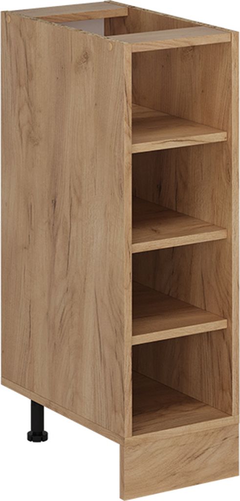 Scaffale da cucina Vicco R-Line Rovere dorato 25 cm senza Immagine del prodotto 