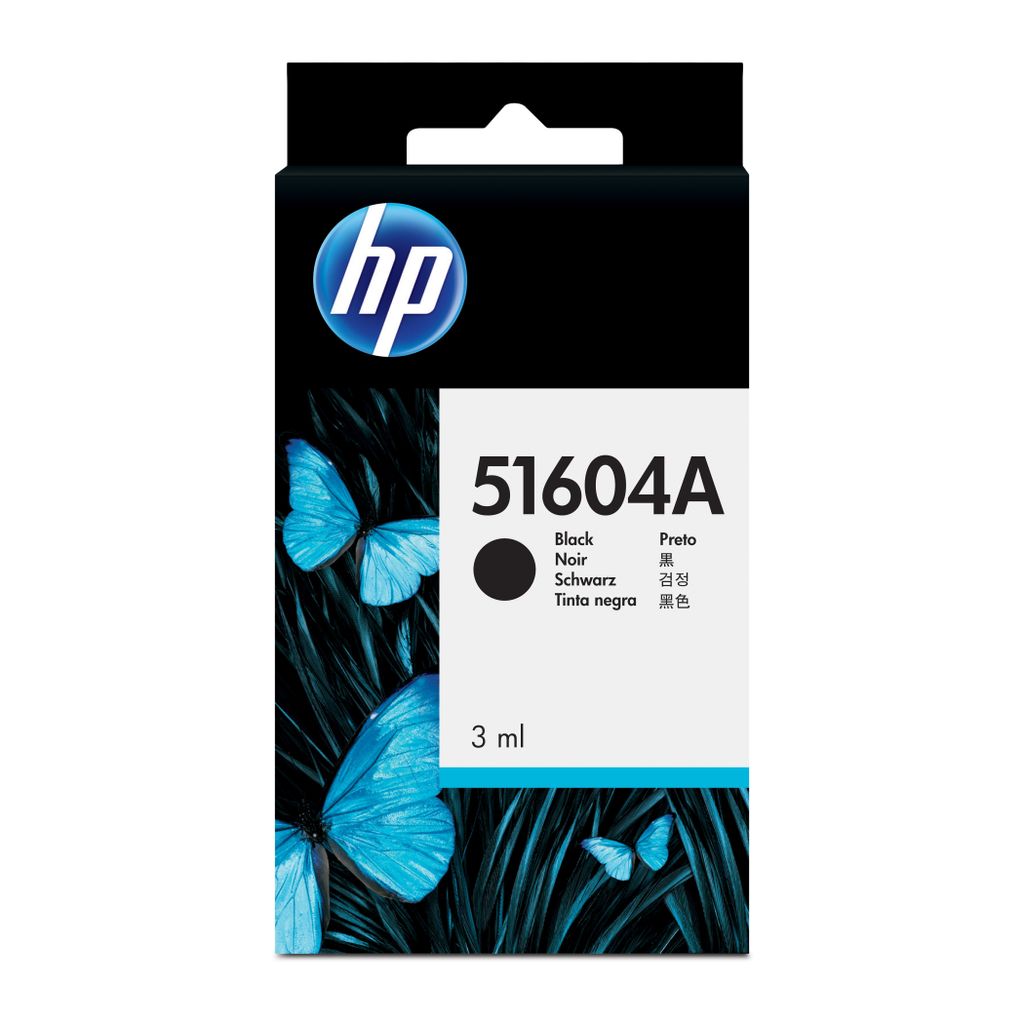 HP Tintenpatrone 51604A 500Seiten 3ml schwarz