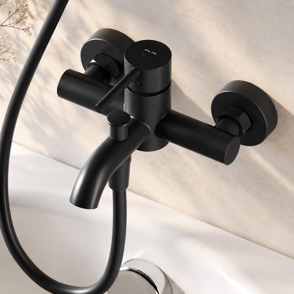 AM.PM Badewannenarmatur Wannenarmatur Schwarz Produktbild 