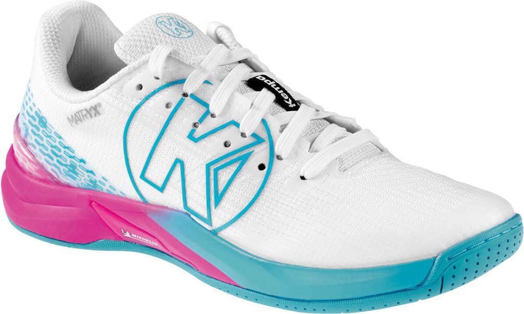 Kempa Attack Pro 2.0 Women Handballschuhe Damen weiß aqua Gr 44