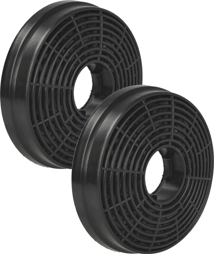 vhbw 2x Aktivkohlefilter kompatibel mit Respekta CH 22068 Produktbild 