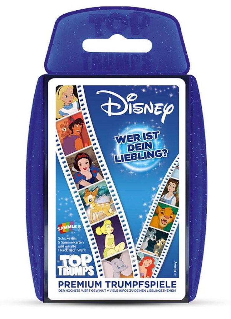 Top Trumps Disney Classics Kartenspiel Karten Spiel Produktbild 