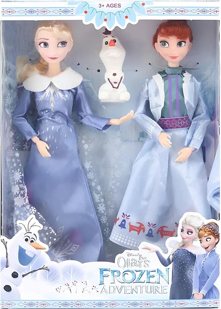 Bambole dal Regno di ghiaccio 30 cm amico pupazzo set