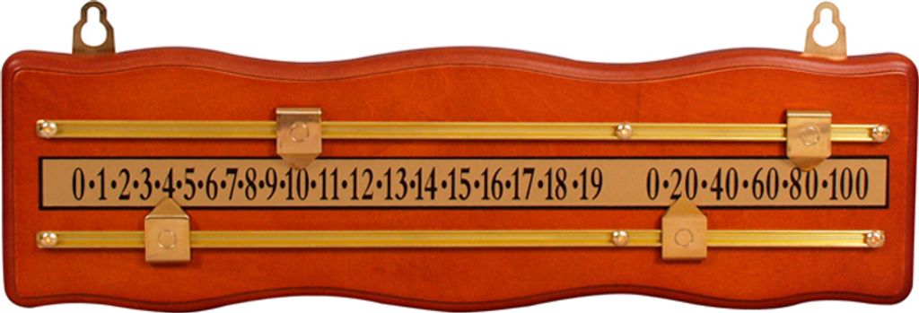 Snooker Anzeiger für 2 Personen  41x12 cm Zdjęcie produktu 