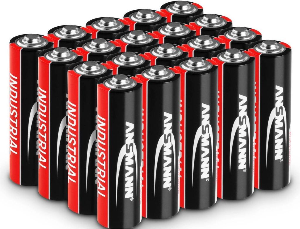 Ansmann Ansmann INDUSTRIAL Alkaline-Batterien - 20 x Mignon AA LR6 1,5 V