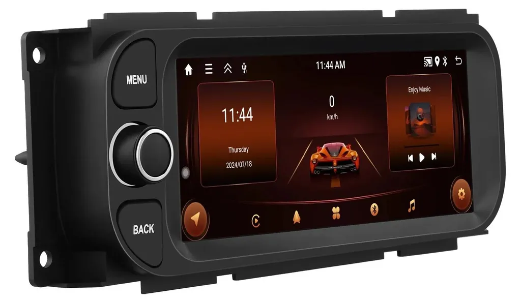 Autoradio CarPlay Android 2 DIN pour Dodge Durango 2002-2003 RAM 2Go - 2