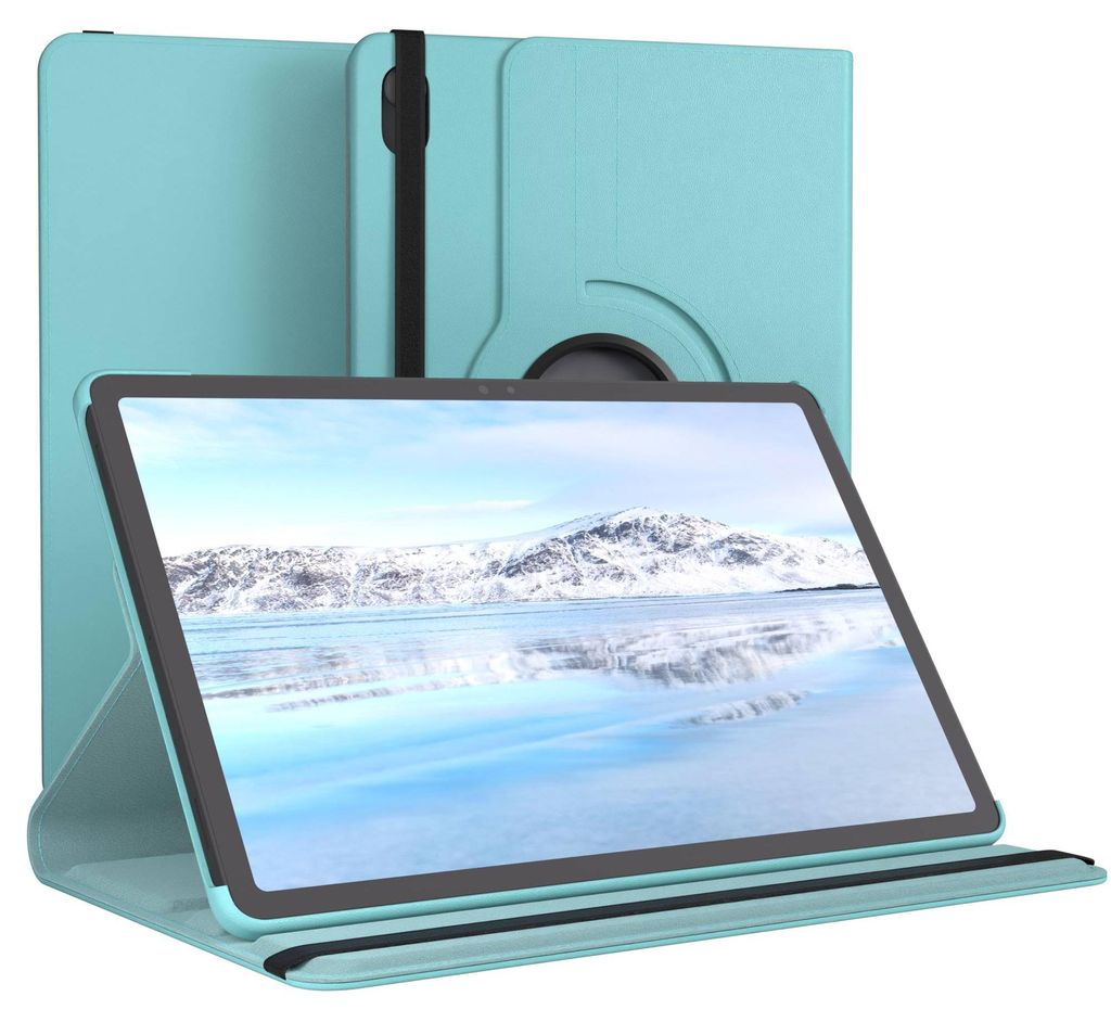 EAZY CASE - Tablet Hülle für Samsung Galaxy Tab S11 Schutzhülle, Tablet Case 360° drehbar in Blau