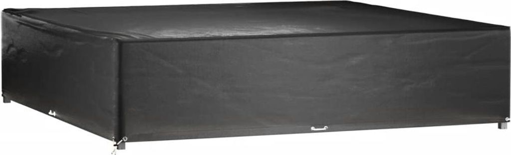 vidaXL Gartenmöbel-Abdeckungen 2 Stk. 16 Ösen 240x240x55cm Quadratisch
