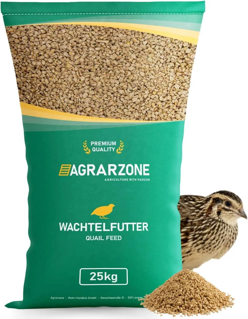 Aliment pour cailles 25 kg : renforcez la ponte et la santé des oiseaux